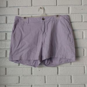 Lavender a.n.a Shorts Women's Size 14